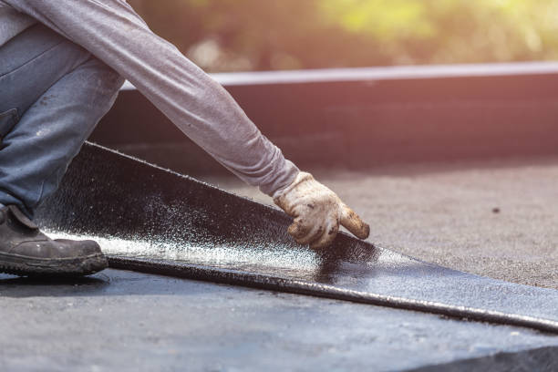 Professional Waterproofing technician working in Crawfordsville, IN